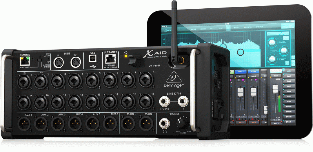 BEHRINGER X-AIR XR18 DIGITAL MIXER