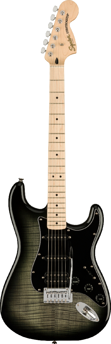 FENDER SQUIER AFFINITY STRAT HSS MN - BLACK BURST