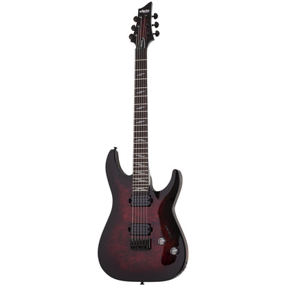 SCHECTER OMEN ELITE-6 ELECTRIC GUITAR - BLACK CHERRY