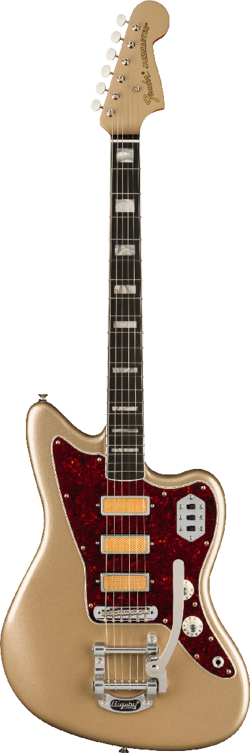 FENDER GOLD FOIL JAZZMASTER - SHORELINE GOLD