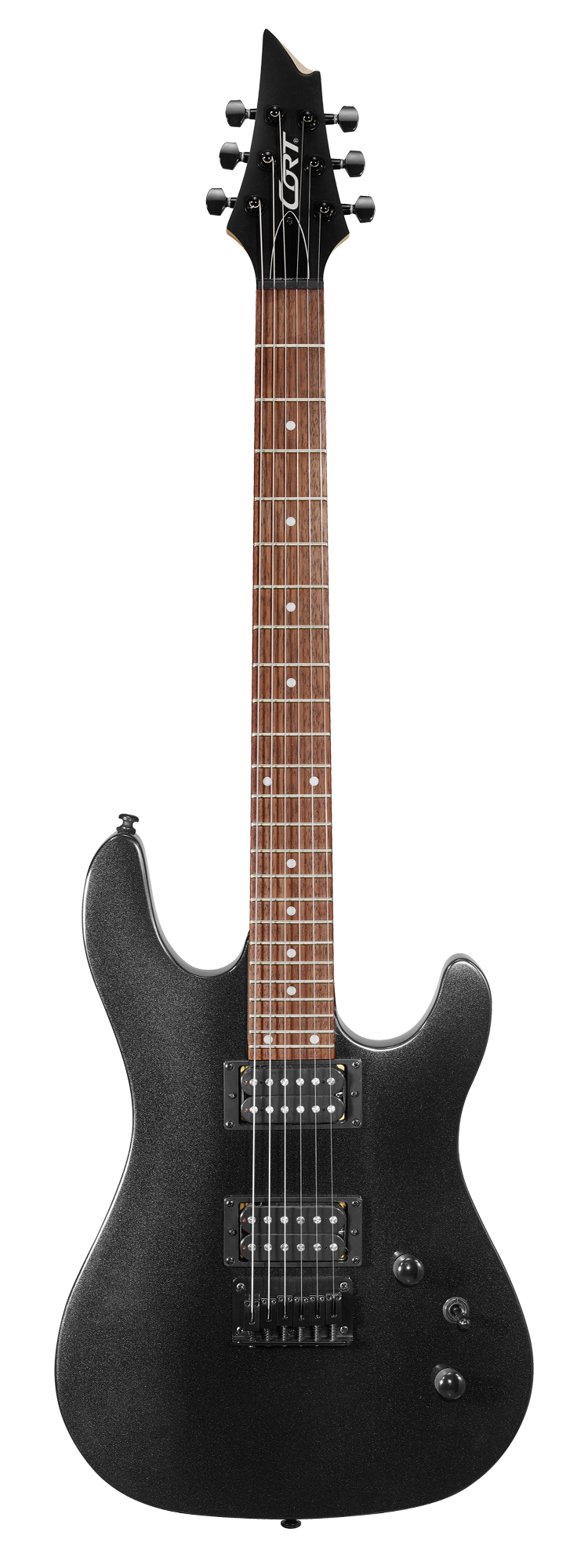 CORT KX100 ELECTRIC GUITAR - BLACK METALLIC FINSH
