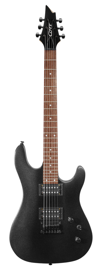 CORT KX100 ELECTRIC GUITAR - BLACK METALLIC FINSH