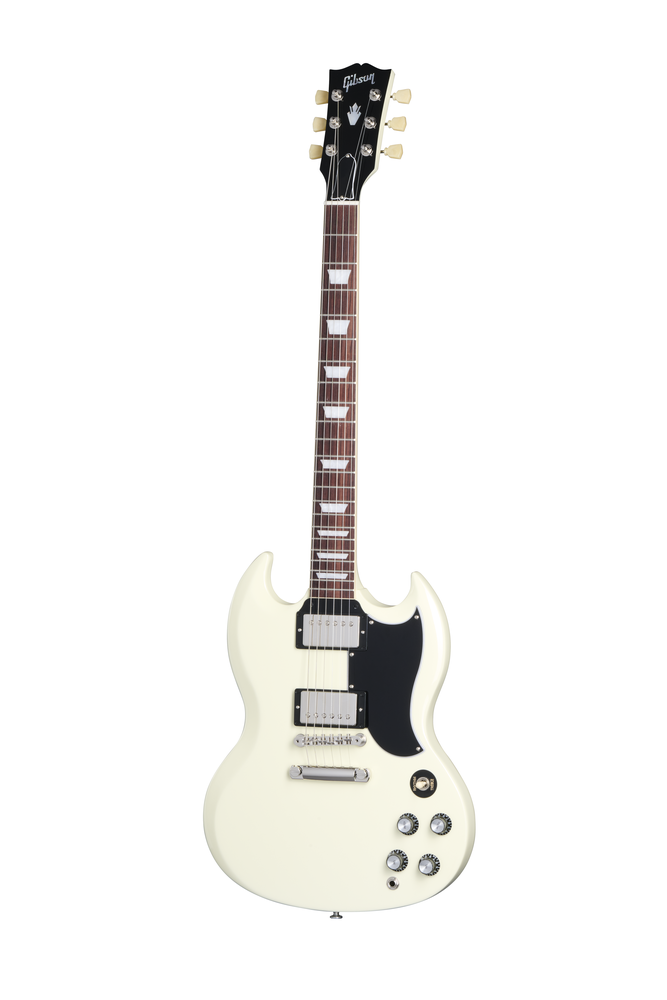 B STOCK - GIBSON SG STANDARD 61 CLASSIC WHITE - CASE