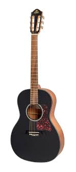 GILMAN GPA10BK PARLOR ACOUSTIC GUITAR - BLACK