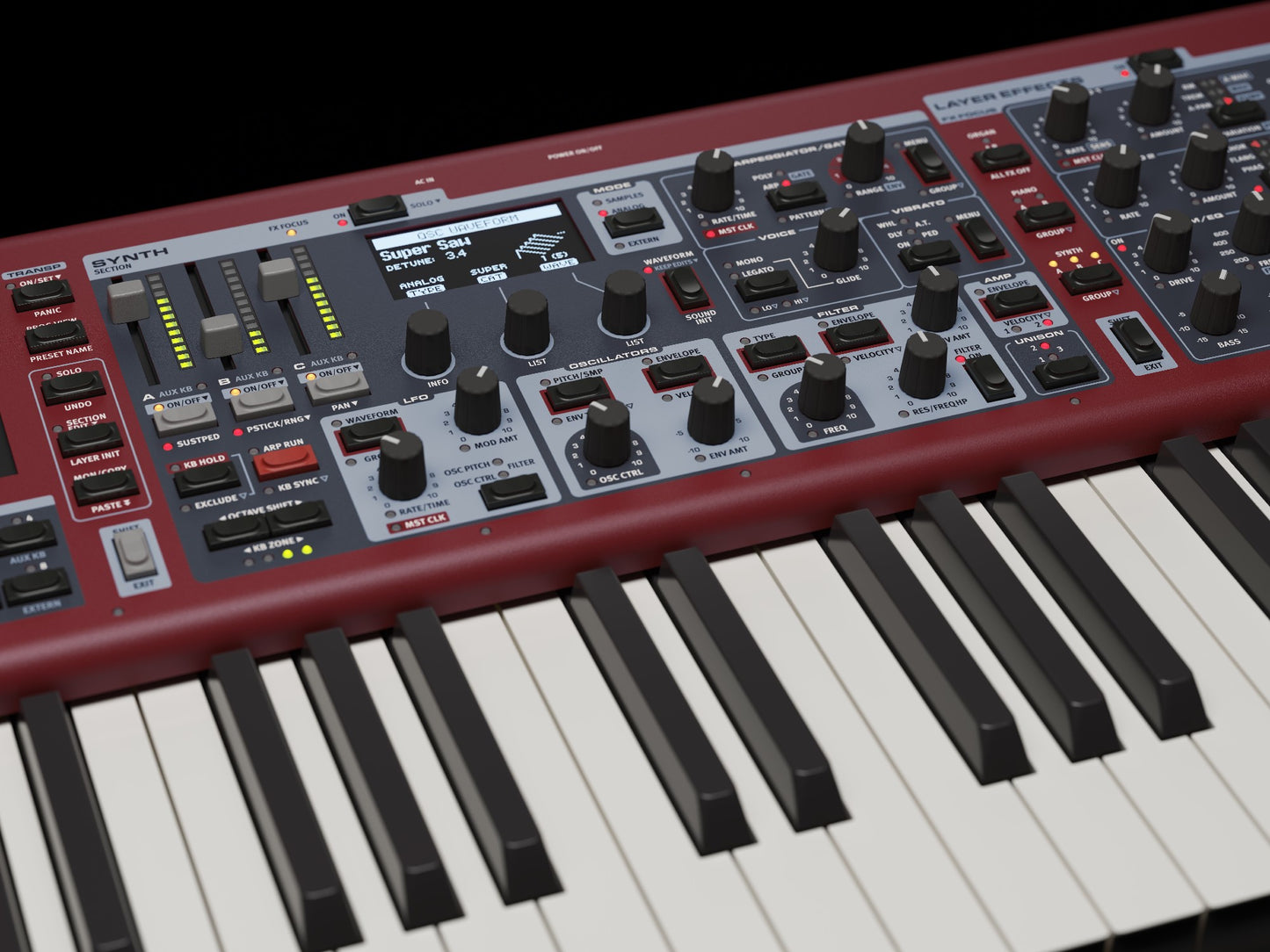NORD STAGE 4 88 NOTE WEIGHTED KEY DIGITAL PIANO
