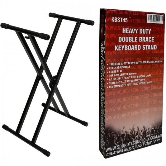 CASIO KBST45 PREMIUM DOUBLE BRACED KEYBOARD STAND