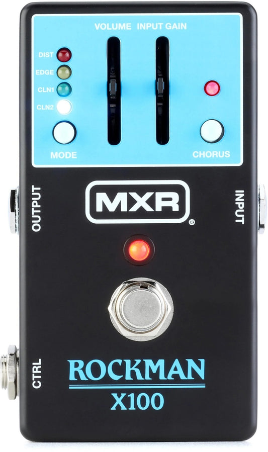 MXR ROCKMAN X100 PREAMP PEDAL 