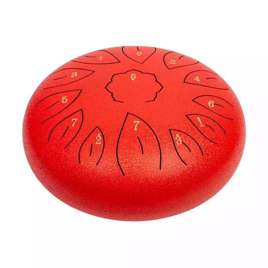 MANO 12" TONGUE DRUM - RED - MPC42RD