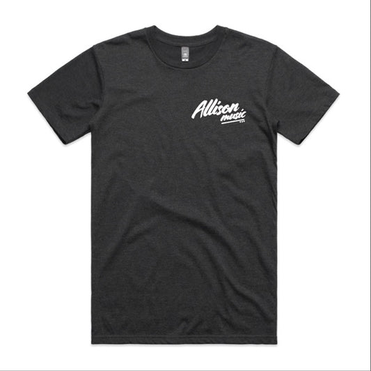 ALLISON MUSIC T-SHIRT AS COLOUR BLACK - X-LARGE