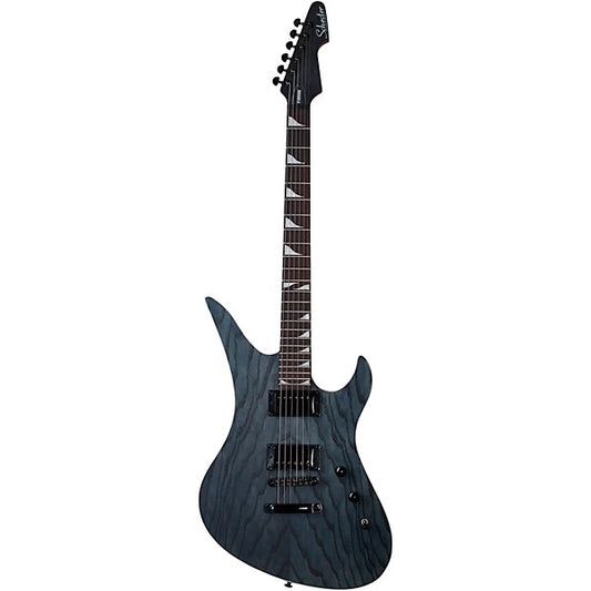 SCHECTER AVENGER STANDARD ELECTRIC GUITAR -  CHARCOAL SATIN