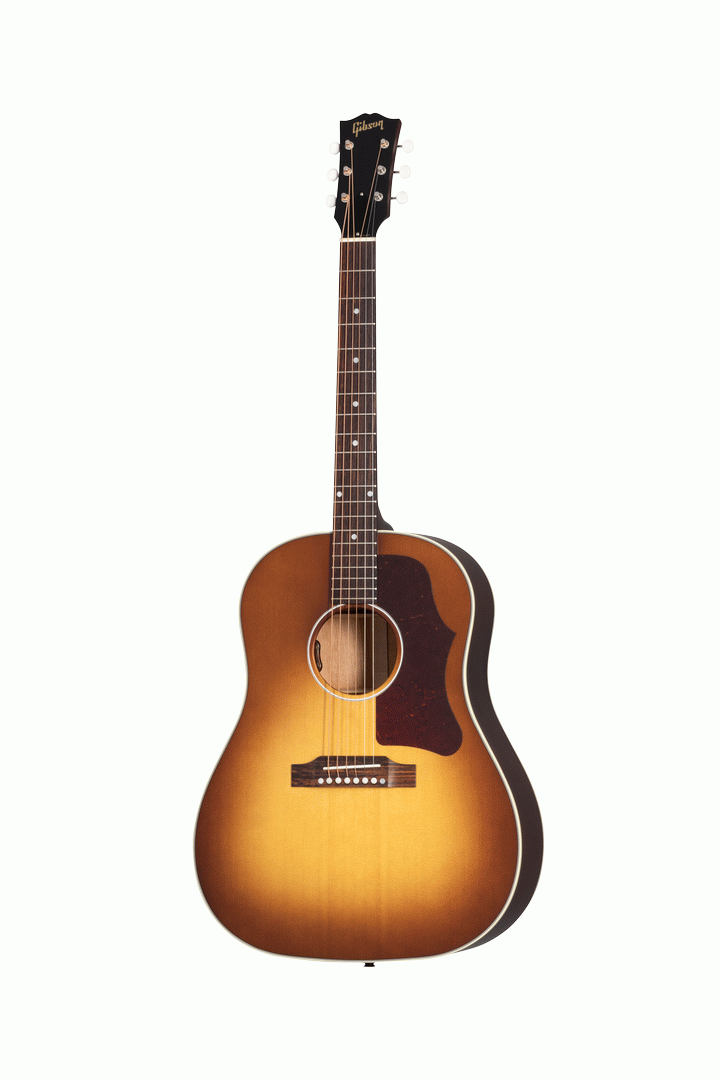 GIBSON J45 50'S FADED SUNBURST  - CASE