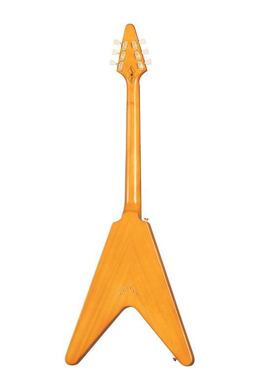 EPIPHONE 1958 KORINA FLYING V WHITE GUARD - CASE (ENSPIRED BY GIBSON CUSTOM SHOP SERIES)