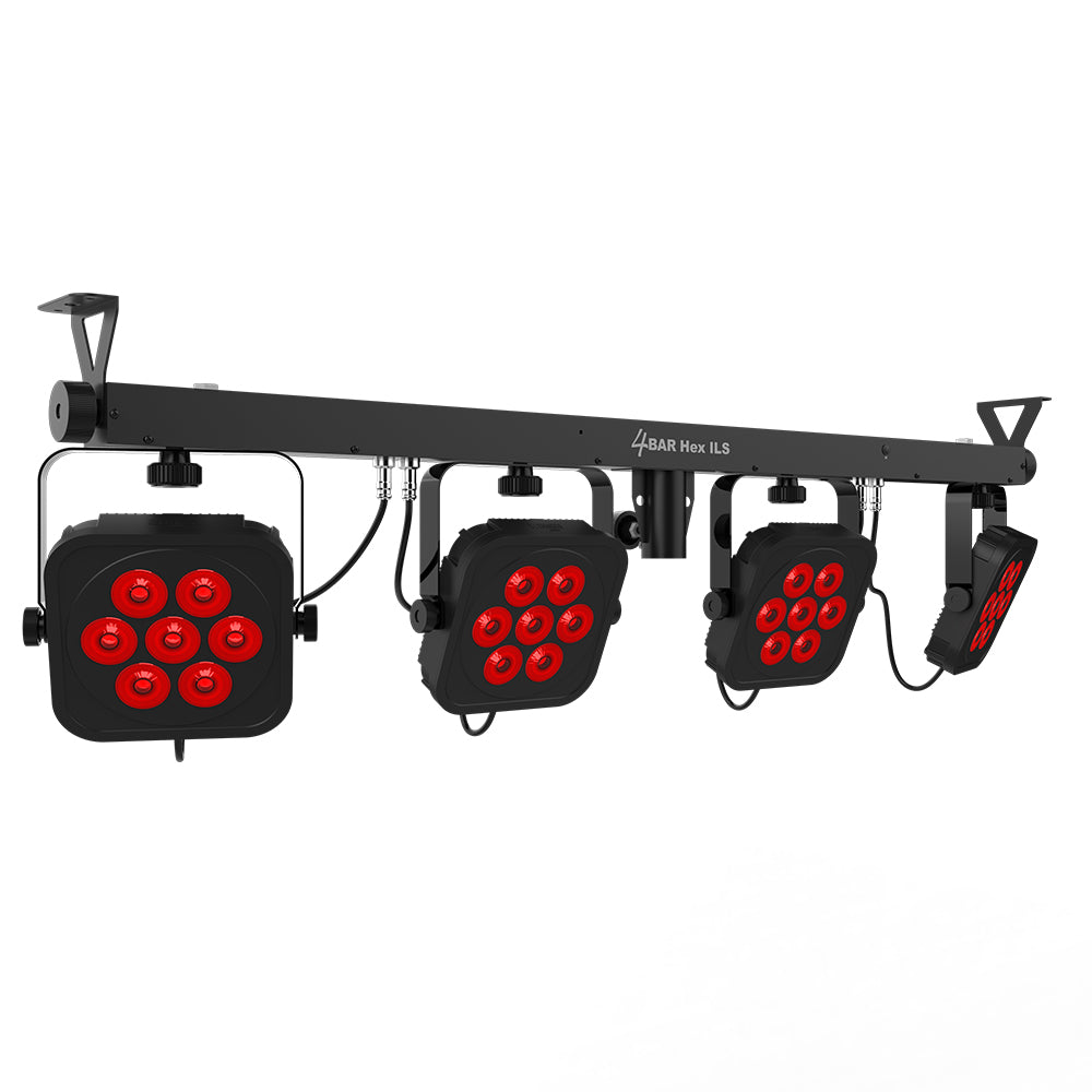 CHAURVET DJ 4 BAR HEX-ILS LIGHTING PACKAGE 