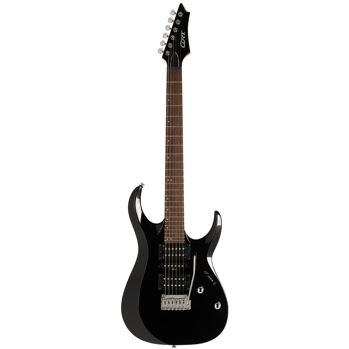 CORT X200 BK ELECTRIC GUITAR - BLACK