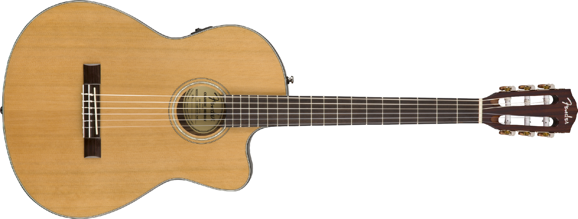 FENDER THINLINE NYLON ACOUSTIC/ELECTRIC GUITAR