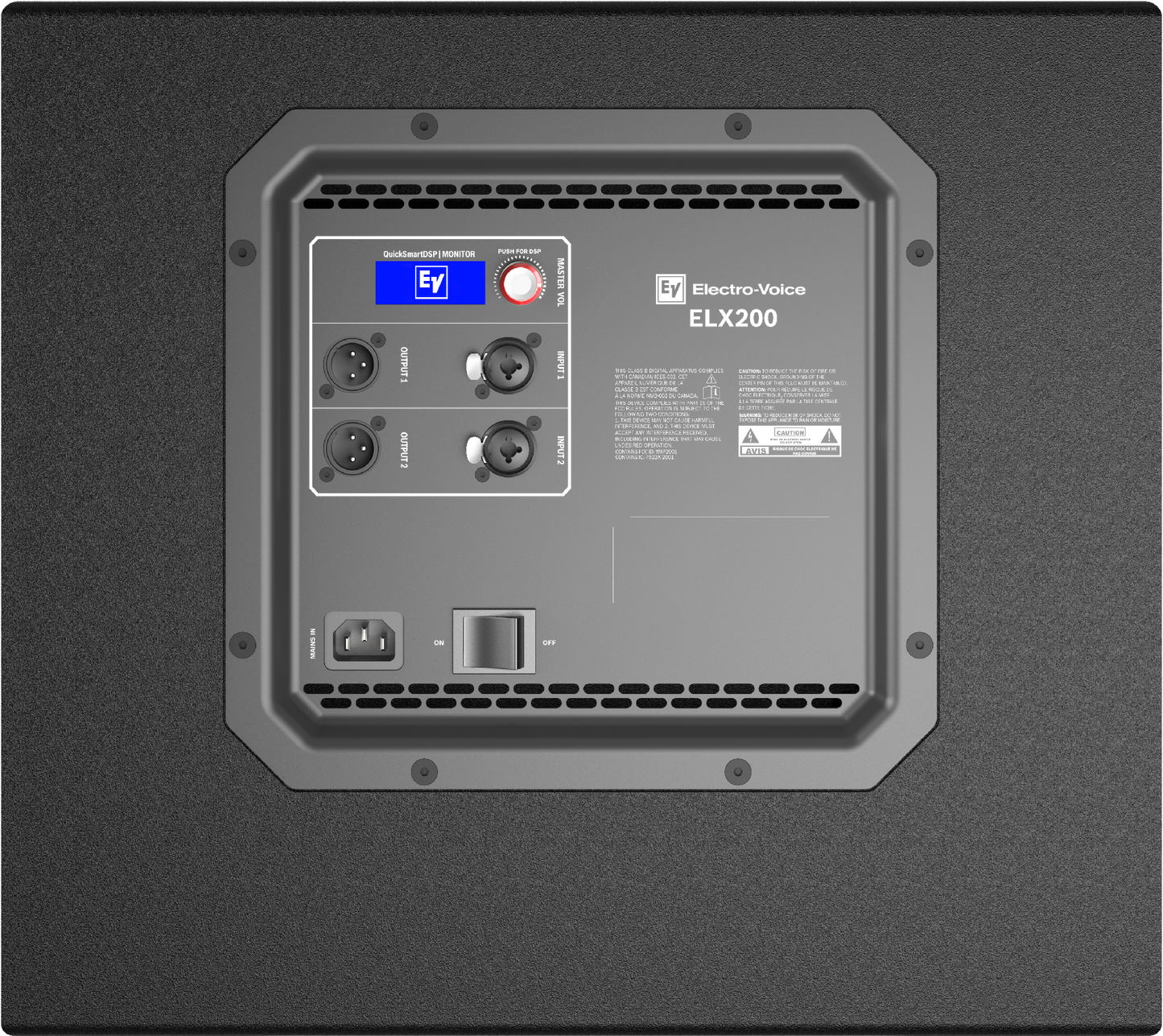 EV ELX-200 12" POWERED SUBWOOFER 