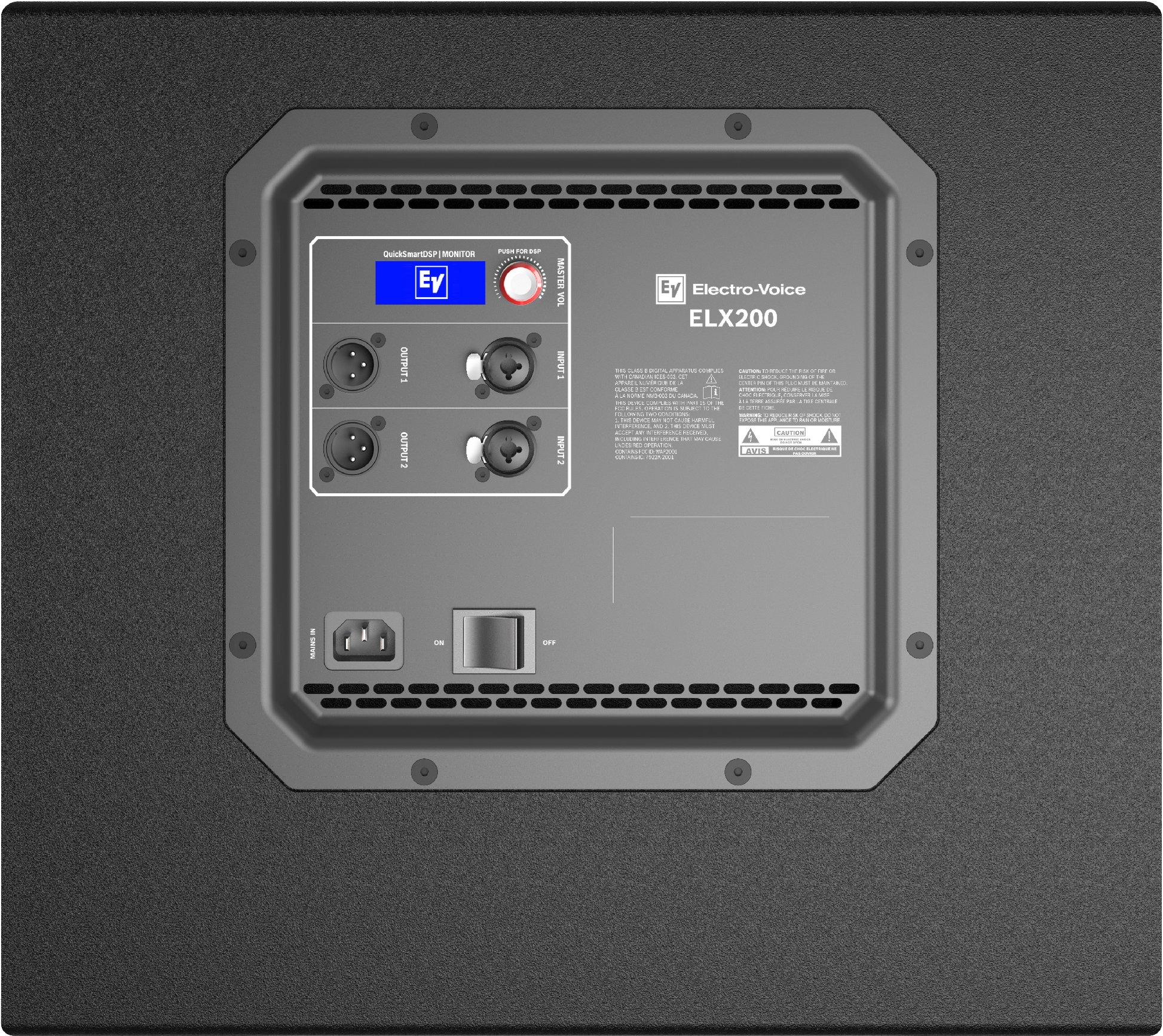 EV ELX-200 12" POWERED SUBWOOFER 