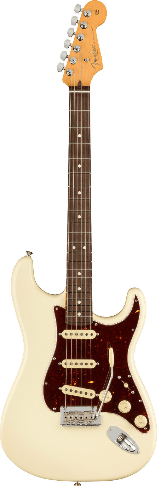 FENDER AMERICAN PRO II STRAT RW OLYMPIC WHITE - CASE