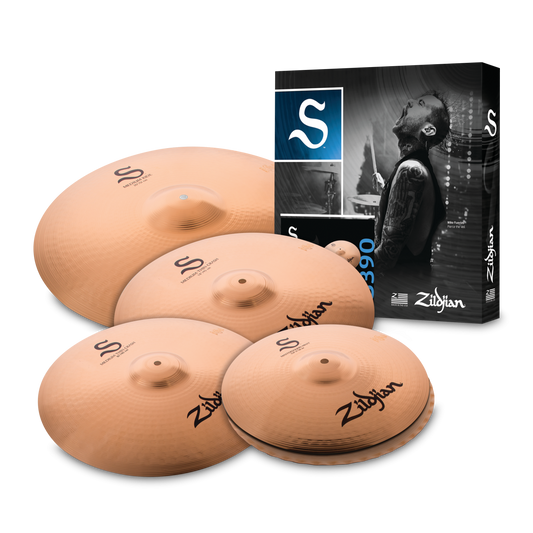 PEARL DMP DECADE MAPLE 22 FUSION DRUM KIT INCREDA-BUNDLE - W/ ZILDJIAN I SERIES CYMBAL PACK - STAIN BLACK BURST