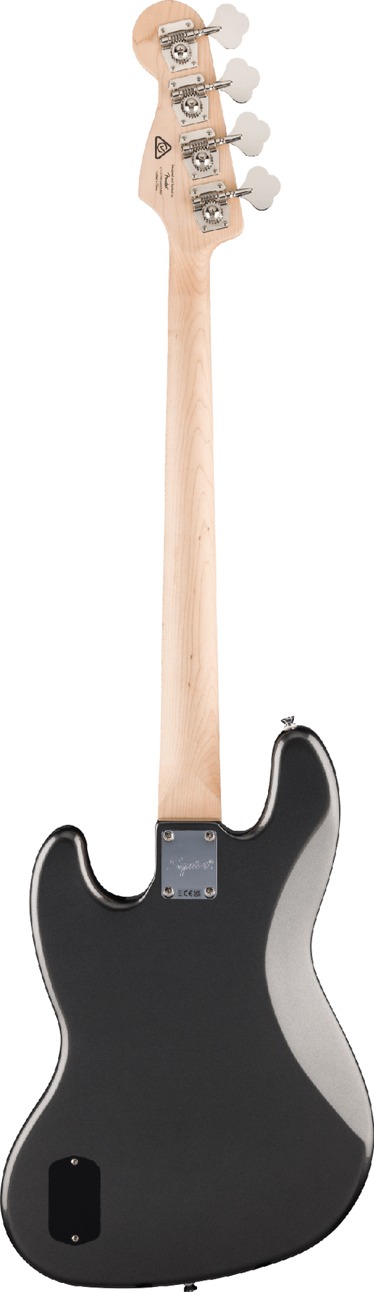 FENDER SQUIER FSR AFF ACTIVE JAZZ BASS - LRL CHARCOAL FROST METALLIC