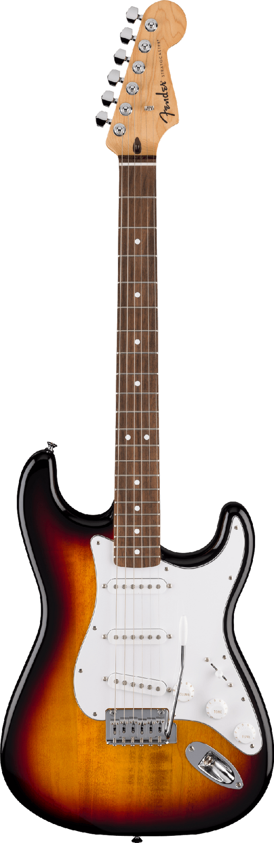 FENDER STANDARD STRATOCASTER LRL - 3 TONE SUNBURST 