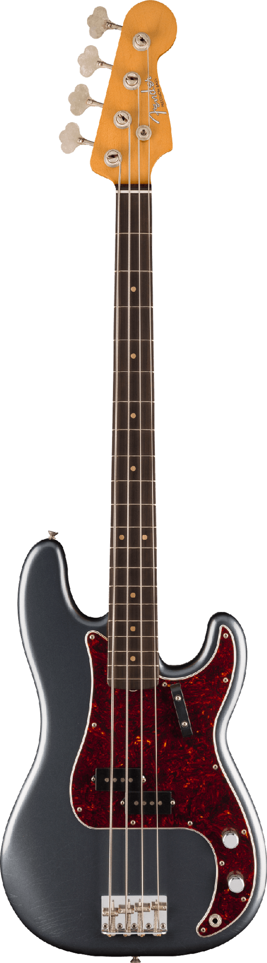 FENDER LTD VINTERA II ROAD WORN 60'S P BASS RW - CHARCOAL FROST METALLIC - CASE