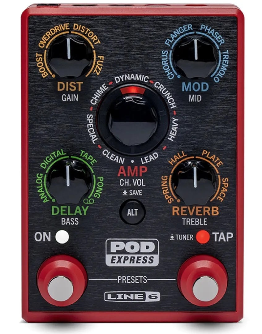 LINE 6 POD EXPRESS GUITAR MULTI FX UNIT