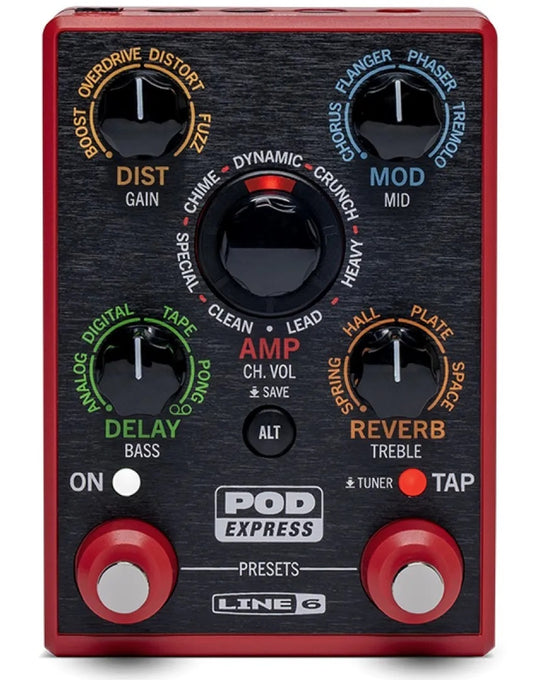 LINE 6 POD EXPRESS GUITAR MULTI FX UNIT