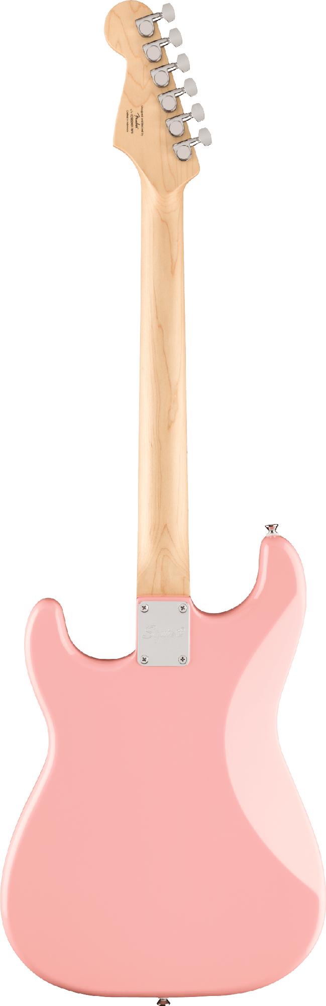 FENDER SQUIER FSR STRAT HARDTAIL MN - SHELL PINK
