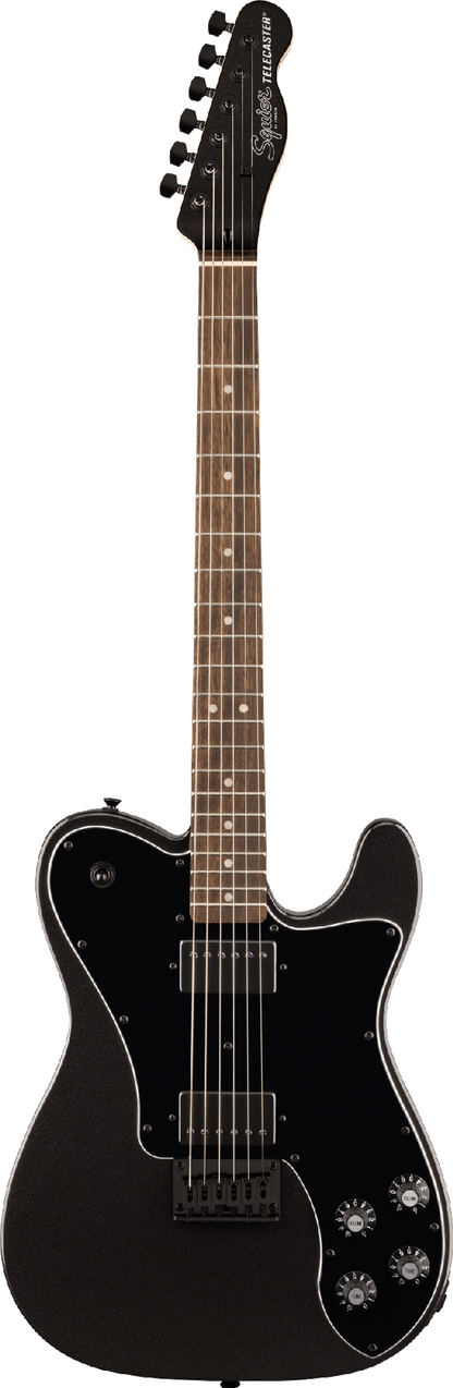 FENDER SQUIER FSR AFF DLX TELECASTER LRL - METALLIC BLACK