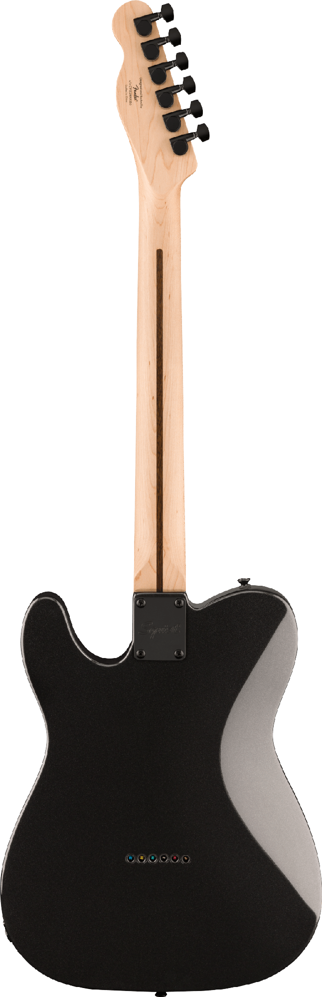 FENDER SQUIER FSR AFF DLX TELECASTER LRL - METALLIC BLACK