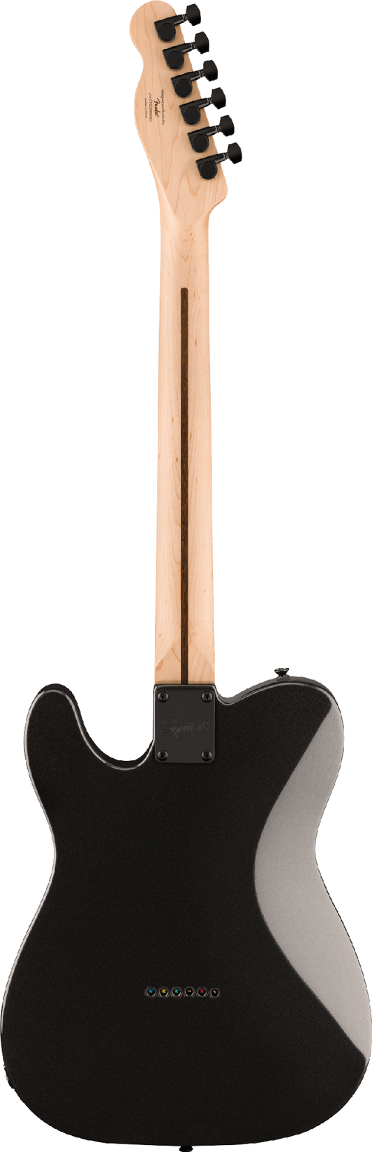 FENDER SQUIER FSR AFF DLX TELECASTER LRL - METALLIC BLACK