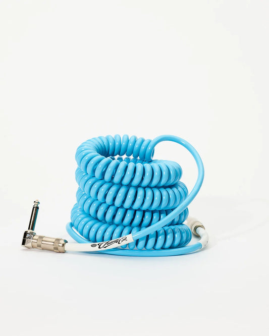VOLTAGE MI VINTAGE COIL V2 ELECTRIC BLUE 30FT RA/ST CABLE