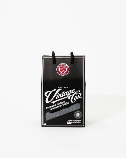 VOLTAGE MI VINTAGE COIL V2 30FT BLACK RA/ST CABLE