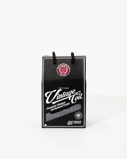 VOLTAGE MI VINTAGE COIL V2 30FT BLACK RA/ST CABLE