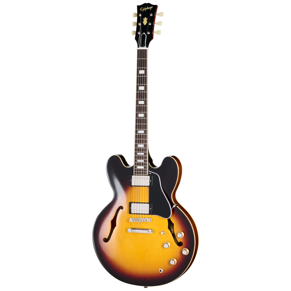 EPIPHONE 1962 ES335 REISSUE - VINTAGE BURST - CASE