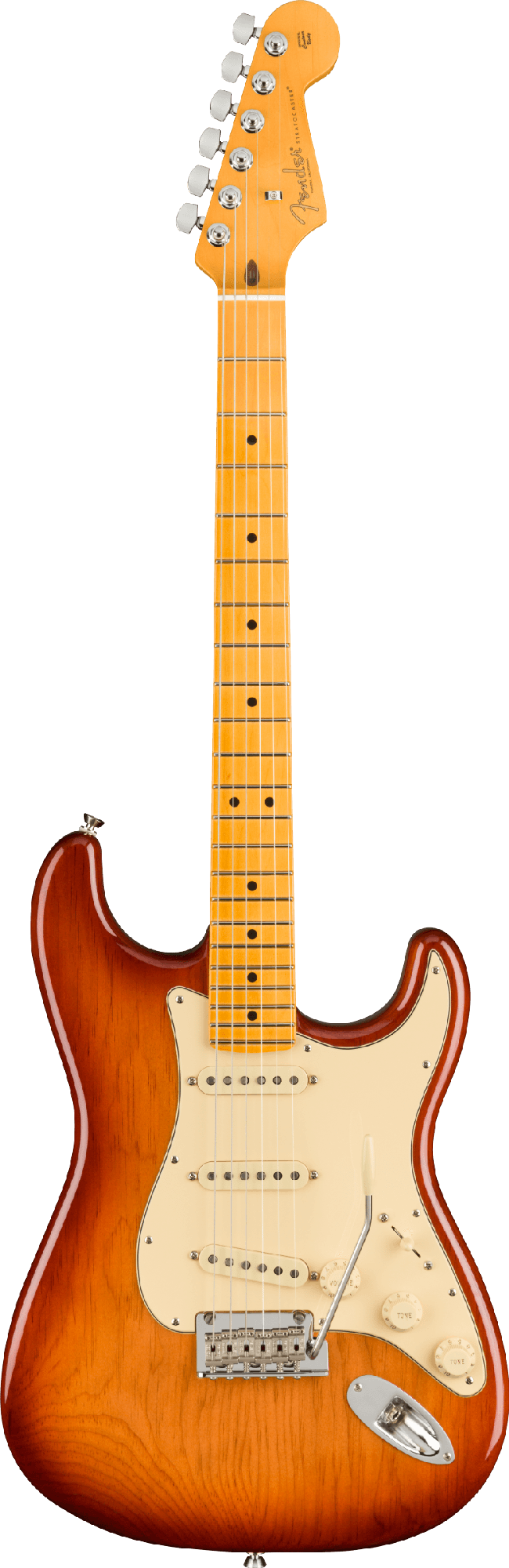 FENDER AMERICAN PRO II STRAT SSS MN - SIENNA SUNBURST - CASE
