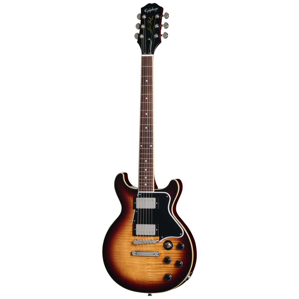 EPIPHONE LES PAUL SPECIAL DOUBLE CUT - FIGURED BOURBON BURST - BAG