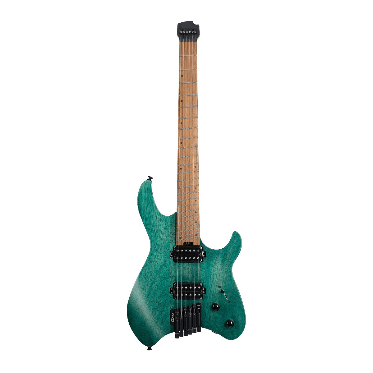 CORT SPACE G6MS MULTI SCALE HEADLESS ELECTRIC GTR - SEMI GLOSS TURQUOISE - BAG