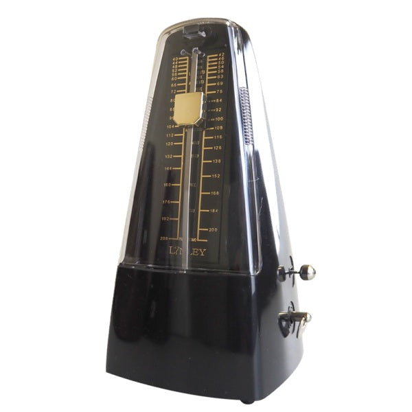 LINLEY MECHANICAL METRONOME CLASSIC WITH BELL – BLACK