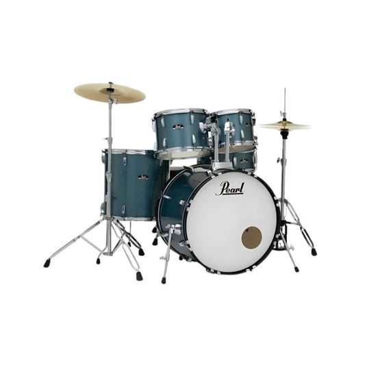 PEARL ROADSHOW FUSION 20" DRUM KIT - AQUA BLUE SPARKLE