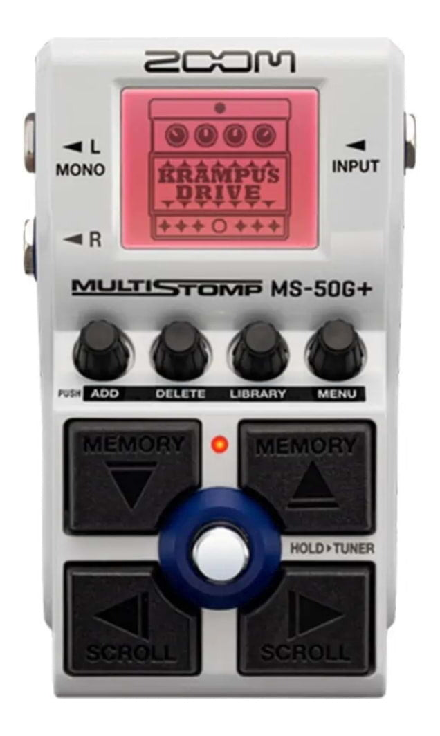 ZOOM MS-50G+ MULTISTOMP FX PEDAL