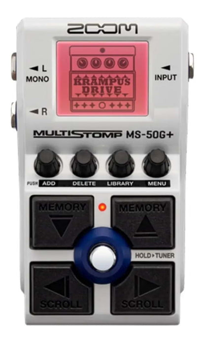 ZOOM MS-50G+ MULTISTOMP FX PEDAL