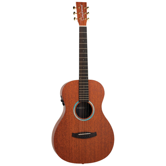 TANGLEWOOD TE8-E-BL ELEMENTAL  PARLOUR SOLID MAHOG TOP AC/EL GUITAR 