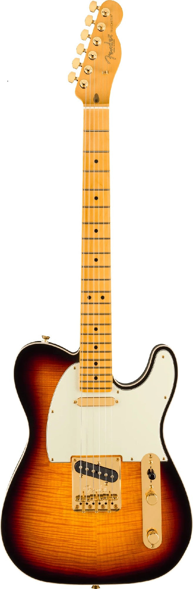 FENDER 75TH ANNIVERSARY AMERICAN PRO TELE CUSTOM MN 2TS - CASE 