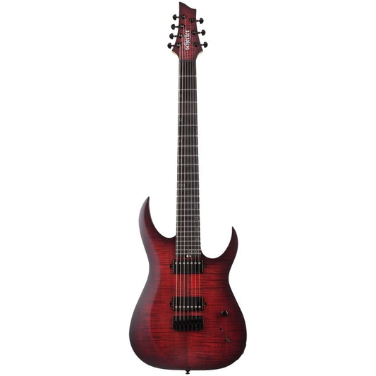 SCHECTER SUNSET-7 XTREME  7 STRING ELECTRIC GUITAR - SCB