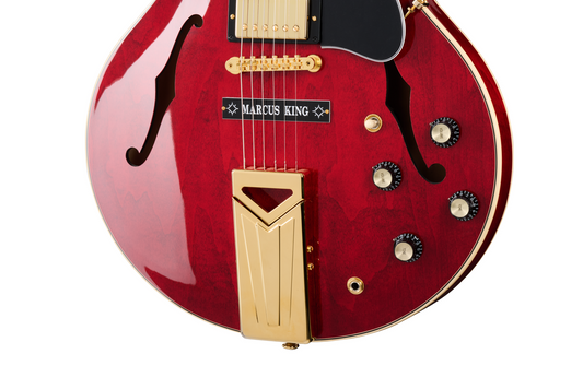 GIBSON 'MARCUS KING' ES-345 SIXTIES ELECTRIC GUITAR- CHERRY - CASE