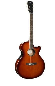 CORT EXOTICA-GA WALNUT AC/EL GUITAR  
