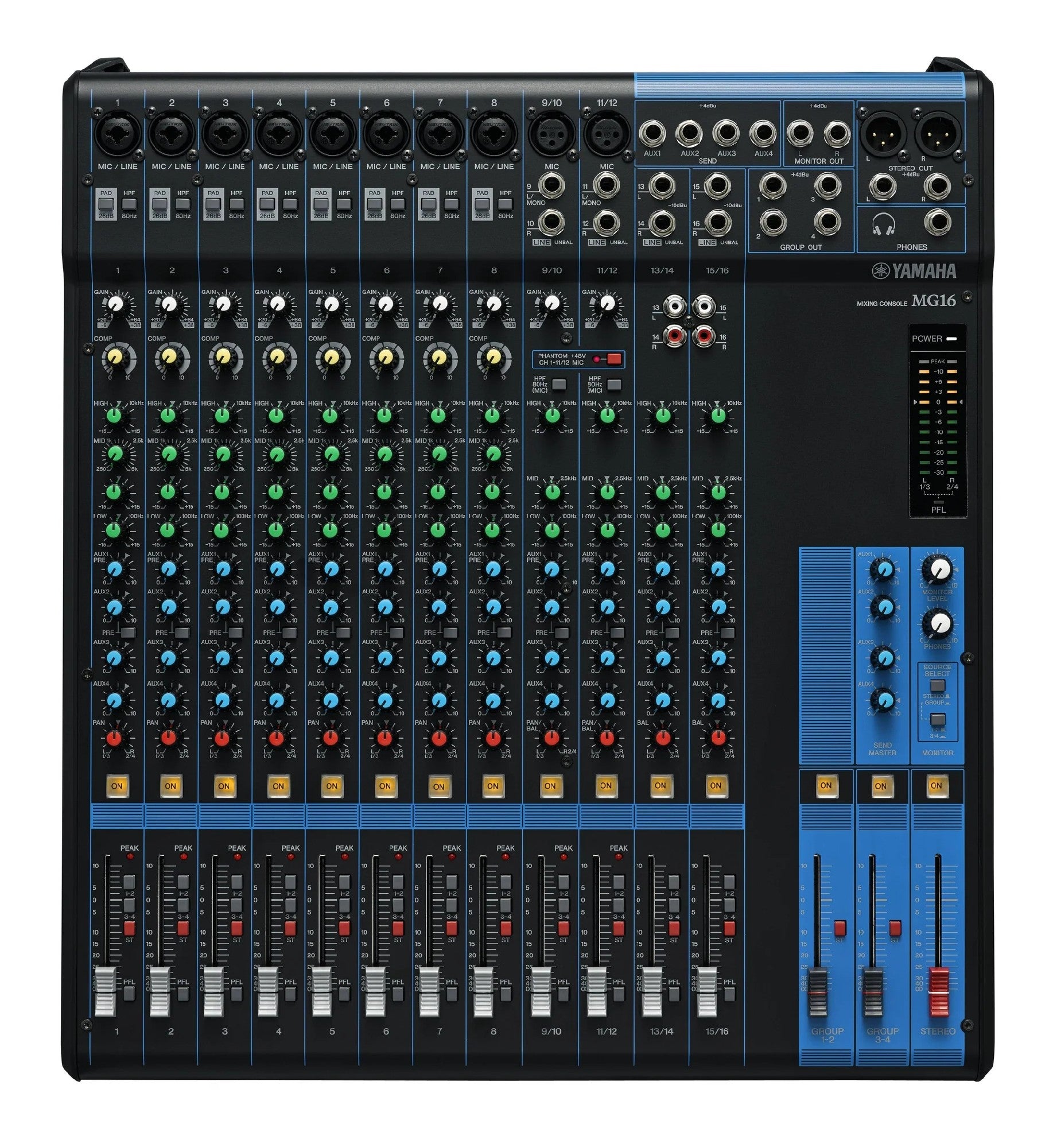 YAMAHA MG16 MIXING DESK