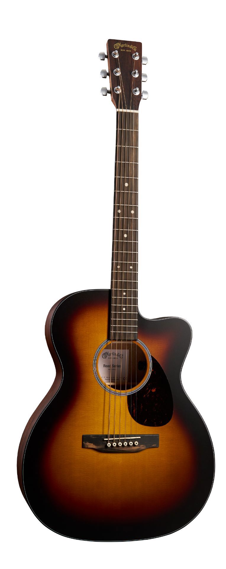 MARTIN OMC-10E MODERN BURST - ROAD SERIES AC/EL GUITAR - BAG 